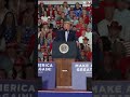 Donald Trump compliments rallygoers' appearance