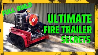 Unbelievable Fire Fighter Trailer Build: Wait Till You See This!