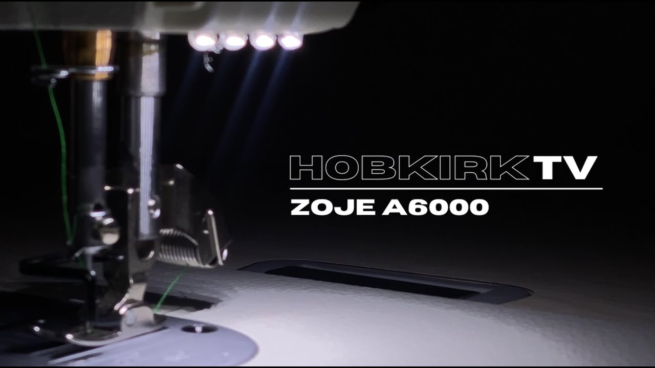 The Zoje A6000 Lockstitch Industrial Sewing Machine YouTube