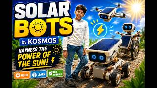 Solar Bots by Kosmos Review | Build 12 Solar-Powered Robots | STEM Science Toy for Kids ☀️🤖