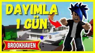 DAYIMI ÇILDIRTTIKFELEKTEN BİRGÜNROBLOX Brookhaven RP