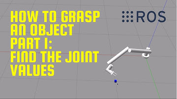 How to Grasp an Object with a 6-axis robot, part 1: find the joints values