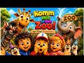 Zoo Kinderlied🦒🐘 | Komm mit in den Zoo! | Kinderlied zum Mitsingen | Igel Miegl Kinderlieder