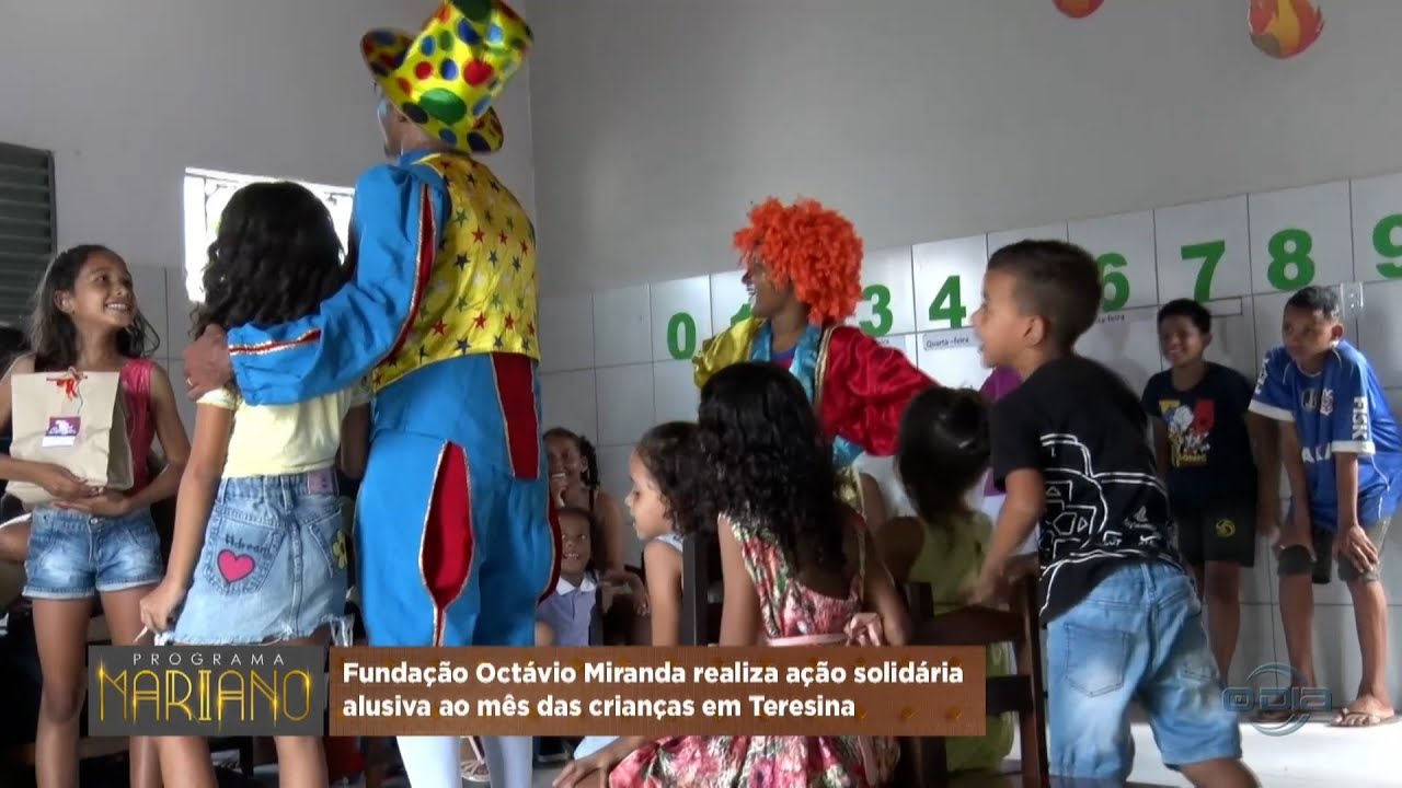 Fundação Octávio Miranda realiza ação solidária no mês das crianças em Teresina 04 11 2023