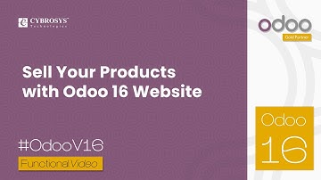 How to Sell a Products Using Odoo 16 Website | Odoo 16 Functional Videos