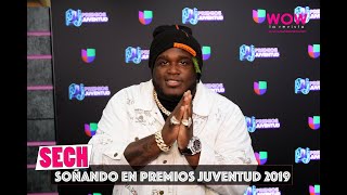 Sech cumple sueño en Premios Juventud 2019