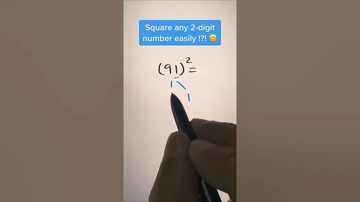 Square any 2-digit number easily !?!