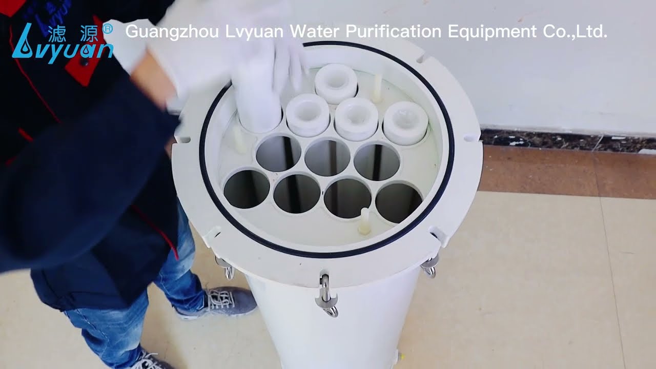 How To Install PP Plastic Cartridge Filter Housing？