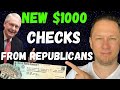 $1000 STIMULUS CHECKS FROM REPUBLICANS : Fourth Stimulus Package Update & Daily News, Stocks