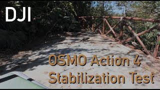 DJI Osmo Action 4 Stabilization Test