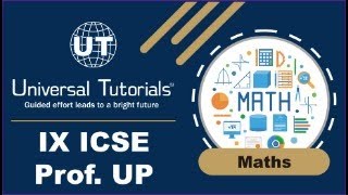 VSH26 - IX ICSE MATHS UP 09/05/2025