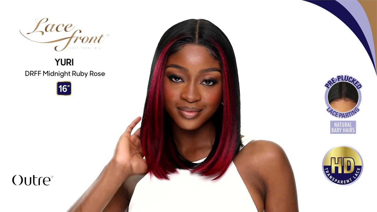 Outre HD Lace Middle Deep Part Wig - YURI – Ebonyline