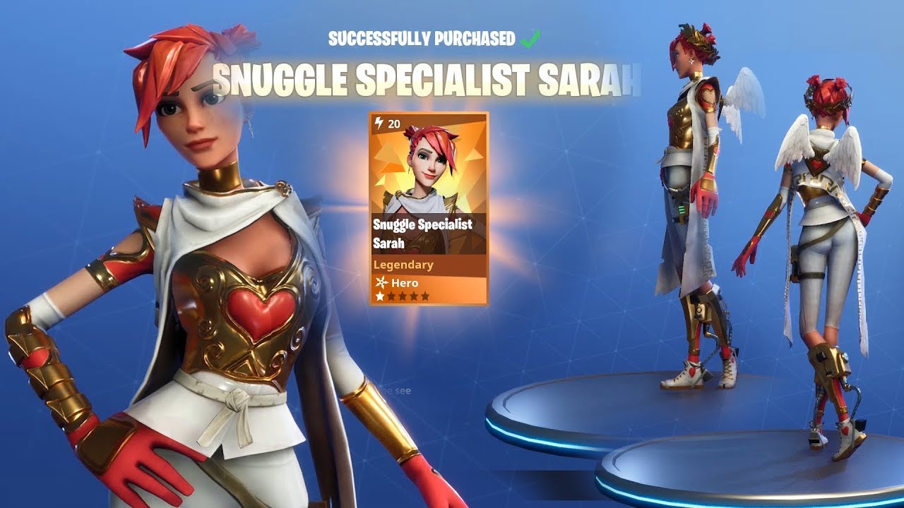 Fortnite | Snuggle Specialist Sarah | Buying and Trying ... - 1280 x 720 jpeg 133kB