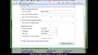 Boolean operators for Internet Searches