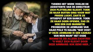 De assistente werd onwel op het werk  Buiten viel ze flauw, maar wat er toen gebeurde was