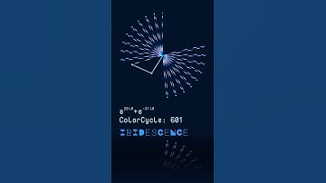 Math Art - Iridescent Spirograph #12