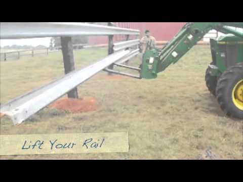 Used Guardrail Fence Installation - Best Cattle Fence