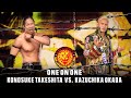 NJPW - Konosuke Takeshita vs Kazuchika Okada G1 Climax New Japan Pro Wrestling AEW 25 WWE2K24 Match