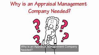 Why are Appraisal Management Companies Needed?