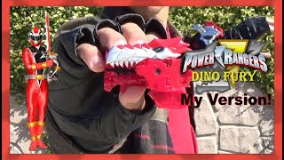 Red Ranger Morph (Power Rangers Dino Fury) *MWP Canon / My Version*
