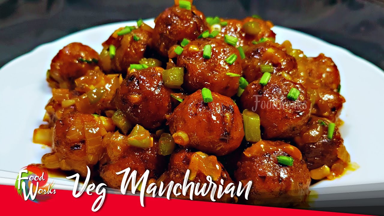 Veg Manchurian Recipe | Vegetable Manchurian Dry | Cabbage Manchurian recipe | Mixed Veg | Foodworks