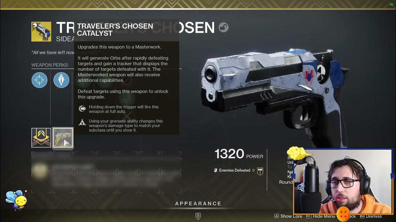 Quick Overview Travellers Chosen Catalyst Destiny 2 Season of the