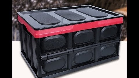 Thùng đựng đồ xếp gọn cho ô tô 56 lít