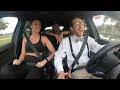 Nerdy uber driver rap battles rider