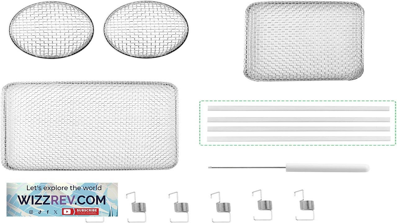 RVGUARD RV Flying Insect Screen for RV Water Heater Vent Cover Protects