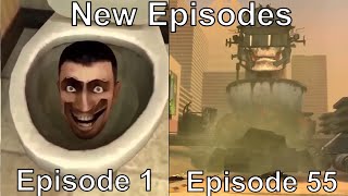 Skibidi Toilet 1-55 All Seasons Cameraman is striking back (New Episode 55)