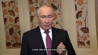 Europe woes stem from Western globalists' system errors: Putin