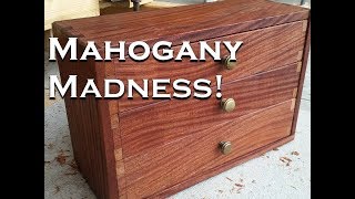 Woodworking, A Machinist Tool Chest || Mahogany Madness! I had alot of mahogany. And I thought. Why not make something? Patreon: https://www.patreon.com/lemongrasspicker.