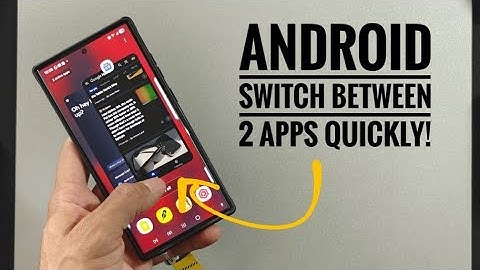 •Android Tip | How To Switch Between Two Apps Quickly!