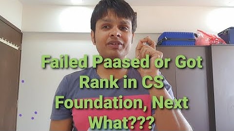 What After Foundation Results!! One Group or Both Group! After Failure What to Do!