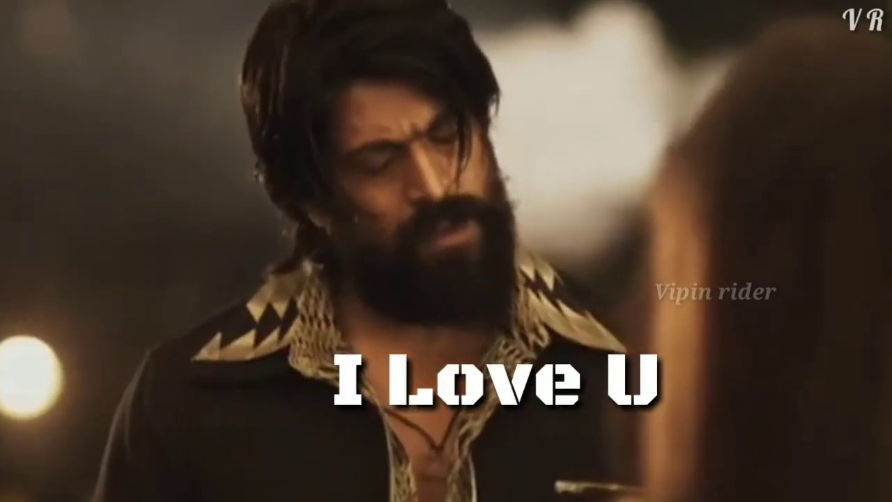 KGF Romantic Whatsapp Status | KGF I Love U | KGF Dialogue In Hindi || vipin rider