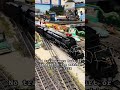 SP Dan’s Southern Pacific AC-9 hits parked train taking on smoke #train #ogauge #lionel #trainnerds