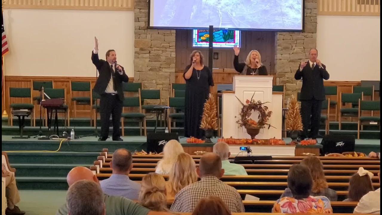 Greater Glory singing at Crossnore Baptist YouTube