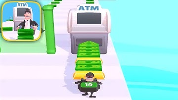 ATM Rush All Levels Mobile Walkthrough iOS,Android Gameplay New Update Game Max Level #36