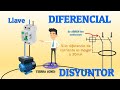 LLAVE DIFERENCIAL | ¿Cómo funciona el DISYUNTOR DIFERENCIAL?