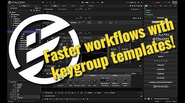 UVI Falcon 2026: Keygroup Templates