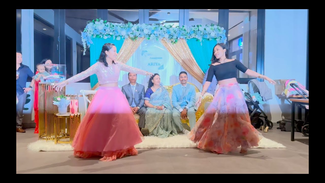 ariya-s-weaning-ceremony-dance-nepali-and-hindi-songs-malai-akhai-ko