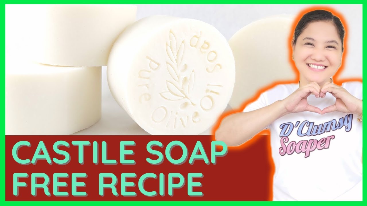Download Castile Olive Oil Soap Making & Castile Soap Recipe using Pure Olive Oil | Molded in PVC Soap ...