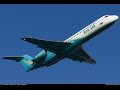 Путешествие из Астаны в Алматы. Рейс Bek Air Z92051. Fokker-100 UP-F1005. Полная версия.