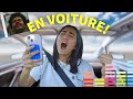 Vlog en voiture   shopping 