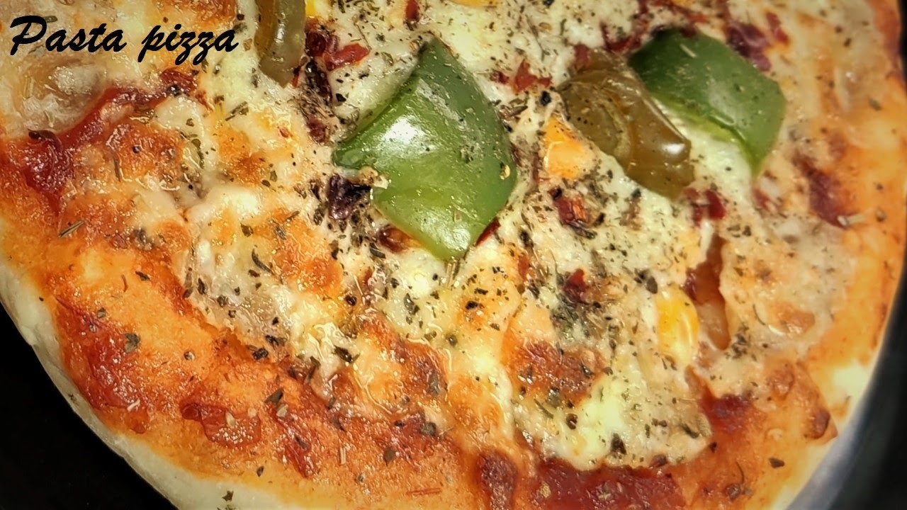 Pasta Pizza 2 ways Domino's style pasta pizza pizza recipe YouTube