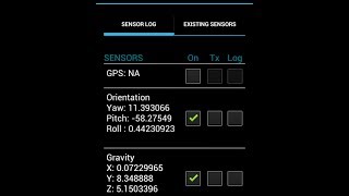 SensoDuino: An Overview screenshot 3