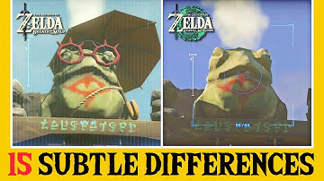 15 Subtle Differences between Zelda: Tears of the Kingdom and BOTW - Part 11