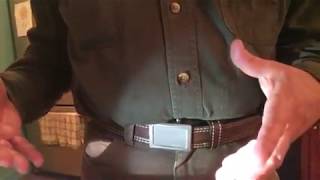 Mean Gene leather belt