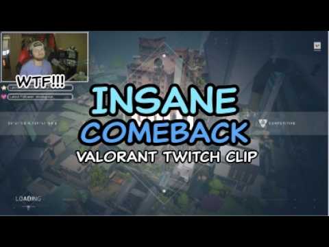 INSANE comeback match in Valorant (Twitch highlight)