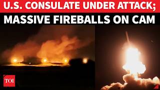 Big! US Consulate Under Missile Attack; Arab Militia Joins Iran Op, Conducts Strike In Iraq’s Erbil?